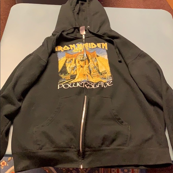 Monochrome Tropical Depicting Hoodie Sweatshirt Classic for Men 2XL